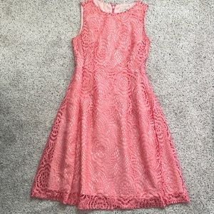 Pink Eva Mendes dress